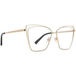 DIFF Eyewear Becky III Blue Light Glasses In Gold