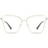 DIFF Eyewear Becky III Blue Light Glasses In Gold