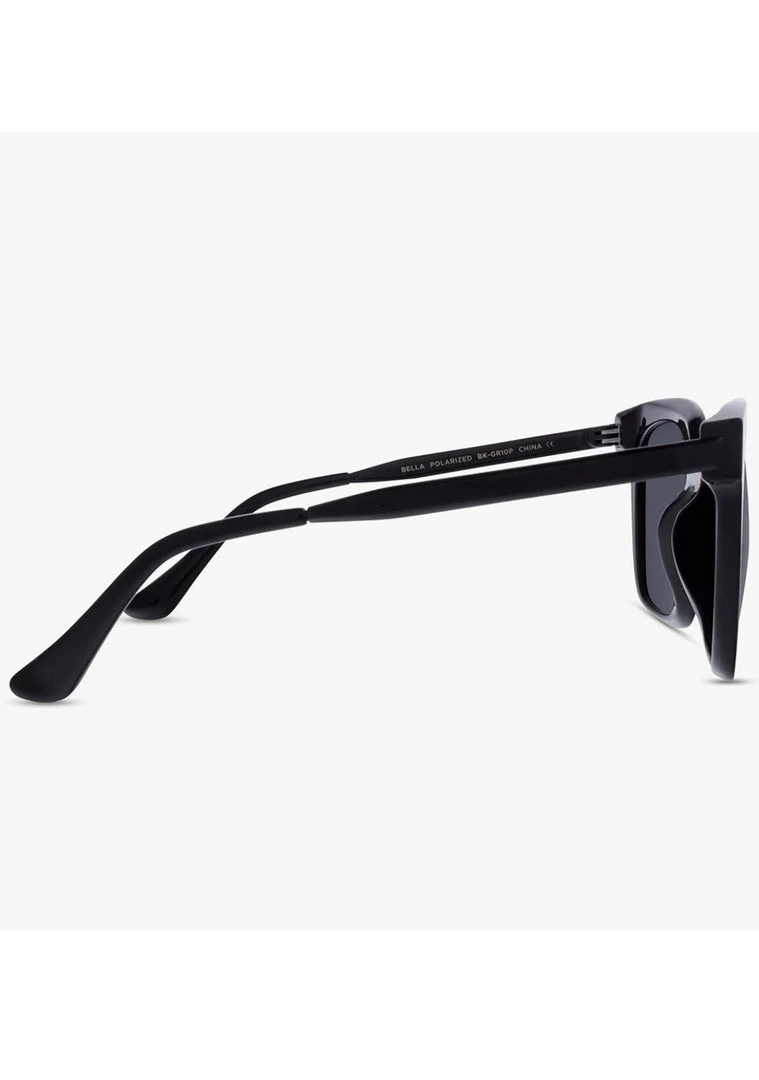 DIFF Eyewear The Great Fantastic Bella Polarized Sunglasses In Black/Grey