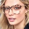 DIFF Eyewear Bella Blue Light Glasses In Cream/Tortoise The Great Fantastic