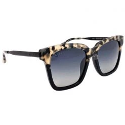 DIFF Eyewear Tea Room Cinema Bella Polarized Sunglasses In Grey Fade/Smoke Gradient