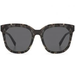 DIFF Eyewear Gia Sunglasses In Espresso Tortoise/Grey Tea Room Cinema
