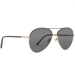 DIFF Eyewear Knox Sunglasses In Gold/Grey The Great Fantastic