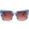 DIFF Eyewear X Star Wars Ahsoka Tano Polarized Sunglasses In Torgruta Tortoise/Maroon Gradient