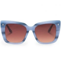 DIFF Eyewear X Star Wars Ahsoka Tano Polarized Sunglasses In Torgruta Tortoise/Maroon Gradient