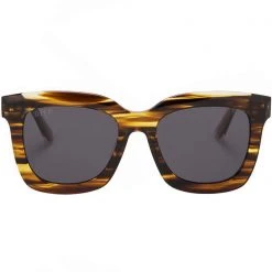 DIFF Eyewear X Star Wars Chewbacca Polarized Sunglasses In Wookiee Tortoise/Black