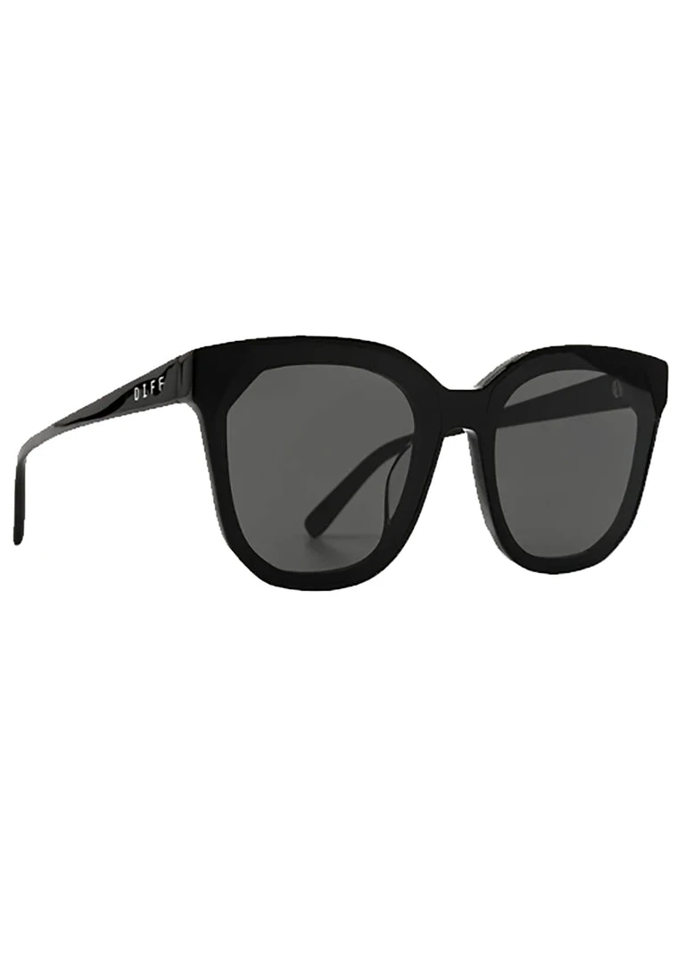 DIFF Eyewear The Great Fantastic Gia Sunglasses In Black/Gray