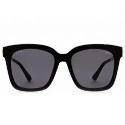 DIFF Eyewear X H.E.R. Bella Sunglasses In Black/Gray The Great Fantastic