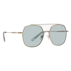 DIFF Eyewear X H.E.R. Paradise Sunglasses In Gold/Mint Green The Great Fantastic
