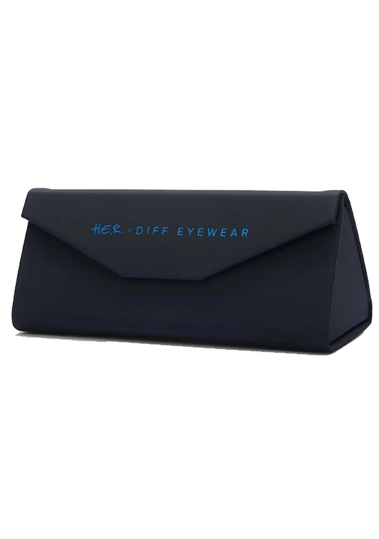 DIFF Eyewear X H.E.R. Bella Sunglasses In Black/Gray The Great Fantastic