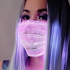 Daftboy The Great Fantastic High-Tek LED Light Up Dust Mask