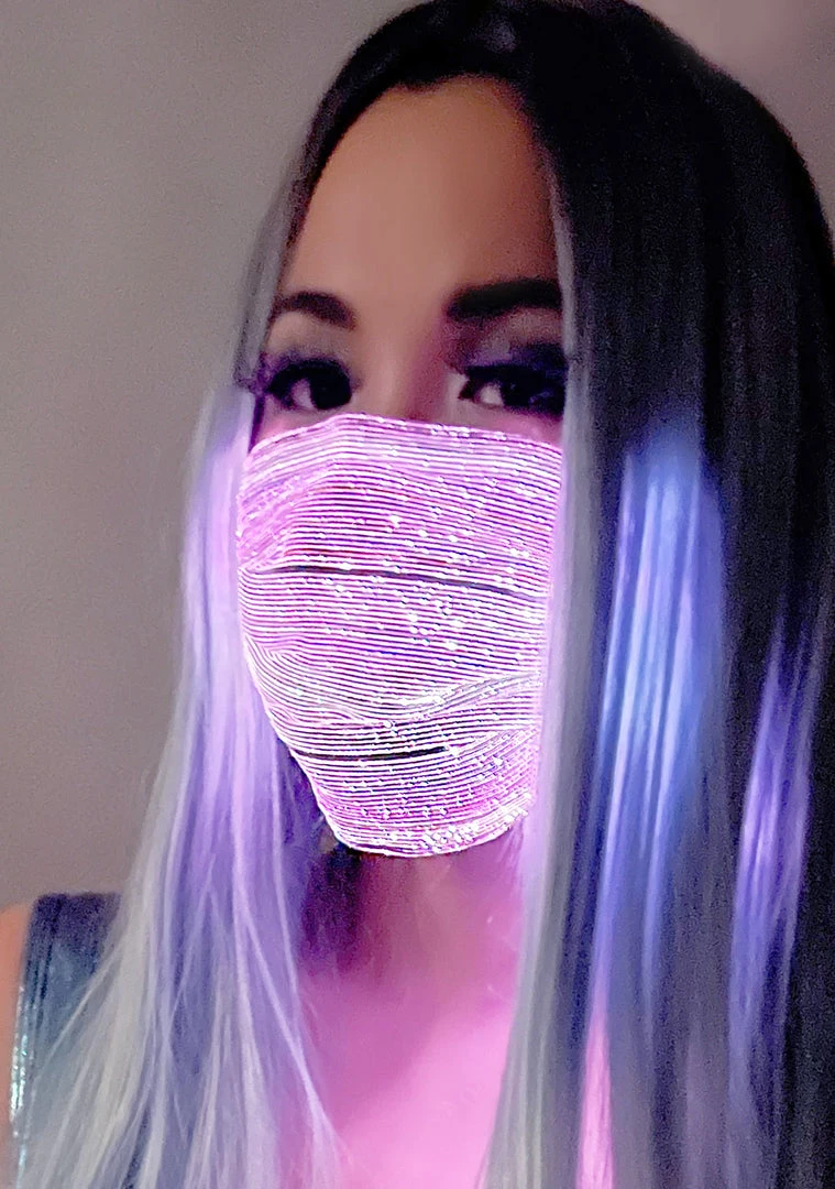 Daftboy The Great Fantastic High-Tek LED Light Up Dust Mask