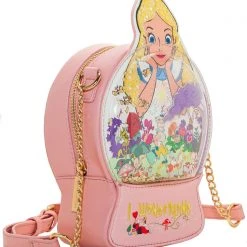 Danielle Nicole Mad World X Disney Alice In Wonderland Snow Globe Crossbody
