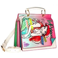 Danielle Nicole X Disney Little Mermaid Ariel Magazine Crossbody Bag