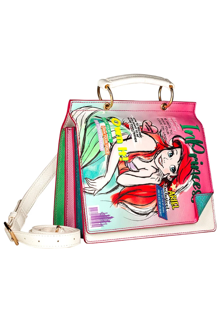 Danielle Nicole X Disney Little Mermaid Ariel Magazine Crossbody Bag