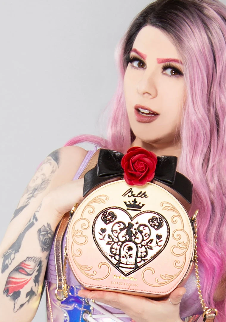 Danielle Nicole X Disney Beauty And The Beast Belle Perfume Crossbody