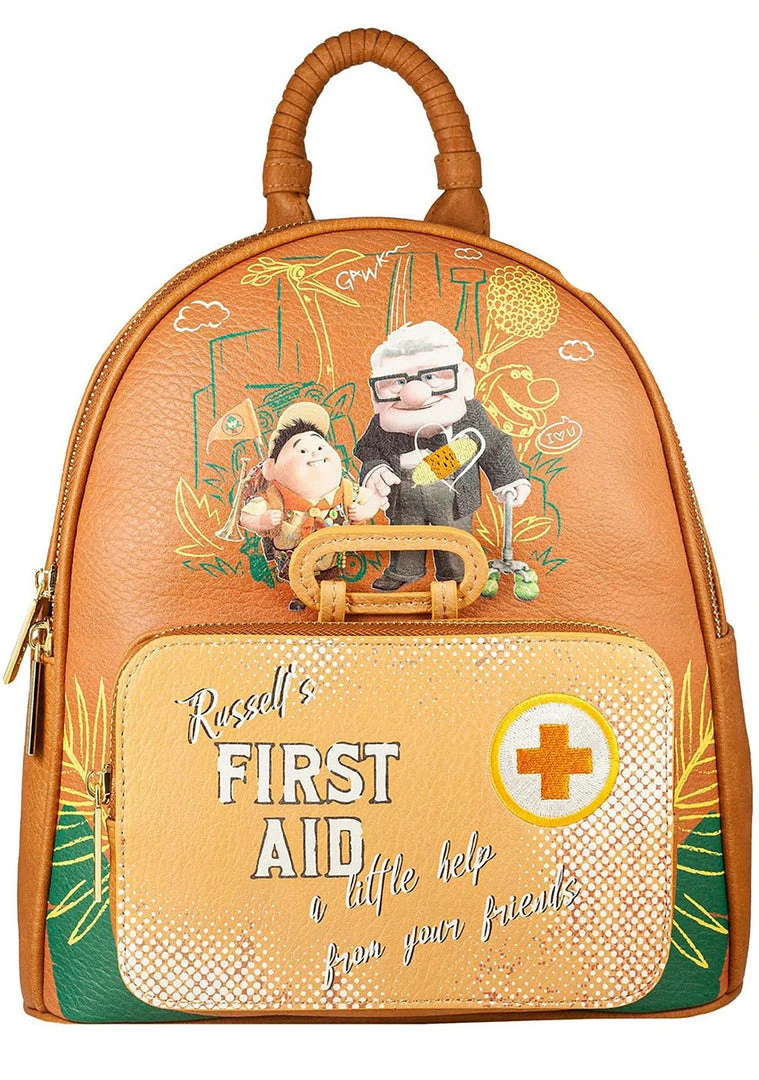 Danielle Nicole The Great Fantastic X Pixar Up First Aid Mini Backpack