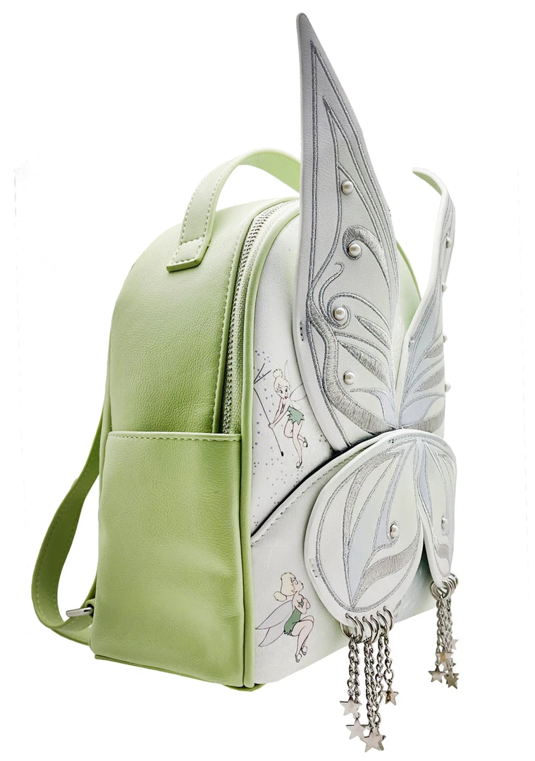 Danielle Nicole New X Disney Tinker Bell Pixie Wings Convertible Mini Backpack