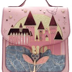 Danielle Nicole X Harry Potter Hogwarts Castle Sunset Mini Backpack New