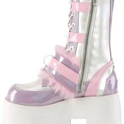 Demonia Mad World Lovesick Platform Boots