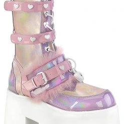 Demonia Mad World Lovesick Platform Boots