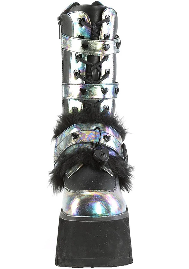 Demonia Mad World Party Monster Platform Boots