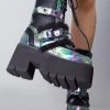 Demonia Mad World Party Monster Platform Boots