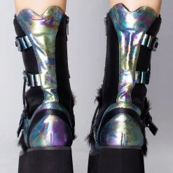 Demonia Mad World Party Monster Platform Boots