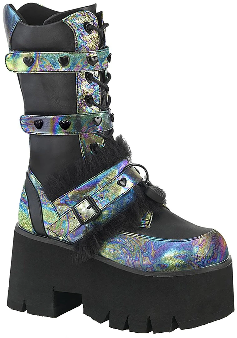 Demonia Mad World Party Monster Platform Boots