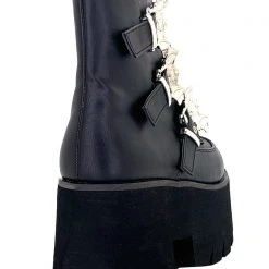 Demonia Bat Out Of Hell Platform Boots Wild Heart