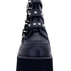 Demonia Bat Out Of Hell Platform Boots Wild Heart