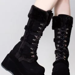Demonia The Great Fantastic Furget Me Not Platform Boots