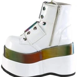 Demonia Raving Rainbow Platform Boots