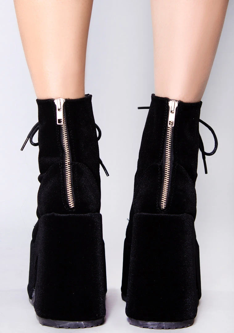 Demonia The Great Fantastic Velvet Underground Platform Boots
