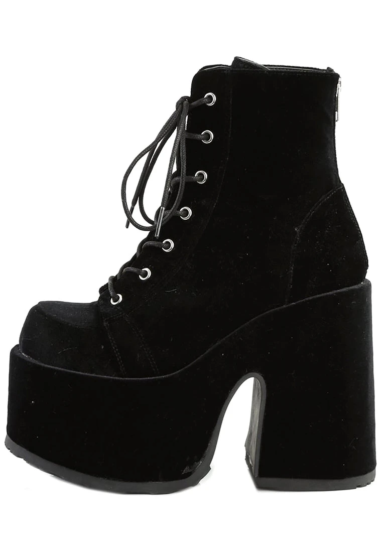 Demonia The Great Fantastic Velvet Underground Platform Boots