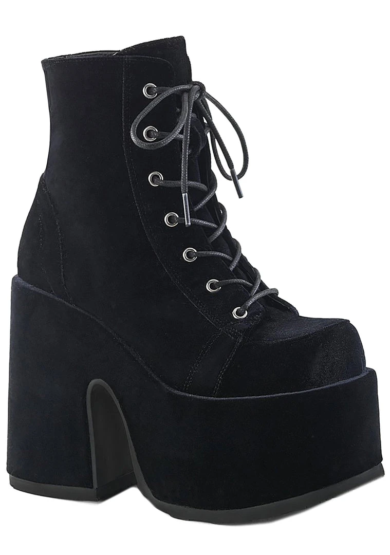 Demonia The Great Fantastic Velvet Underground Platform Boots