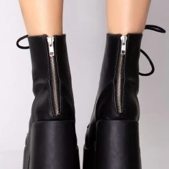 Demonia Here For Trouble Platform Boots Shoes
