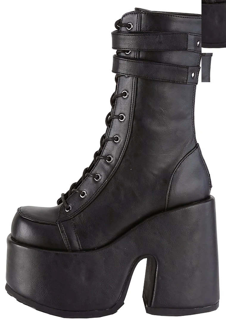 Demonia Shoes Night Dive Platform Boots