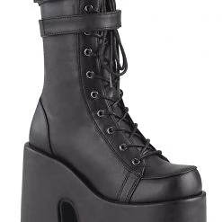 Demonia Shoes Night Dive Platform Boots