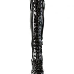 Demonia Mistress May I Platform Boots Wild Heart