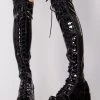 Demonia Mistress May I Platform Boots Wild Heart
