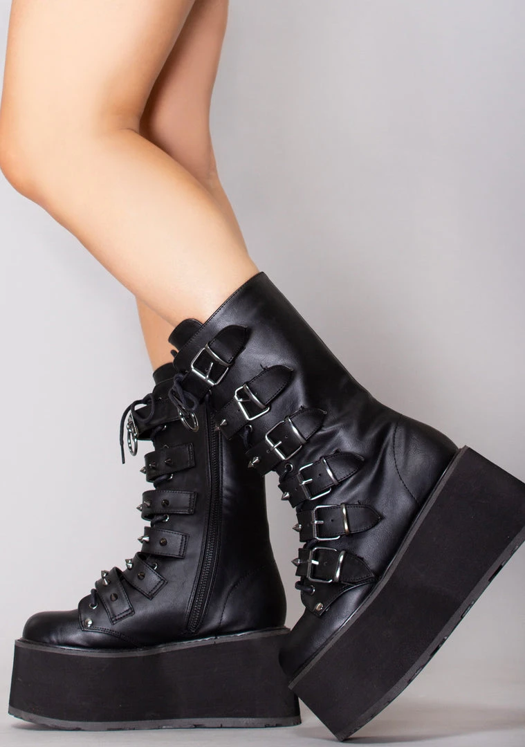 Demonia Shoes Dark Soul Platform Boots