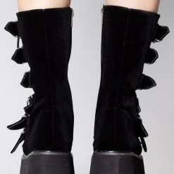 Demonia Death Wish Platform Boots