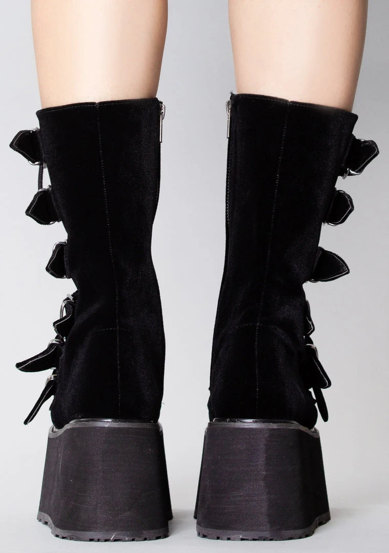Demonia Death Wish Platform Boots