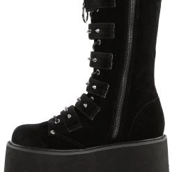 Demonia Death Wish Platform Boots