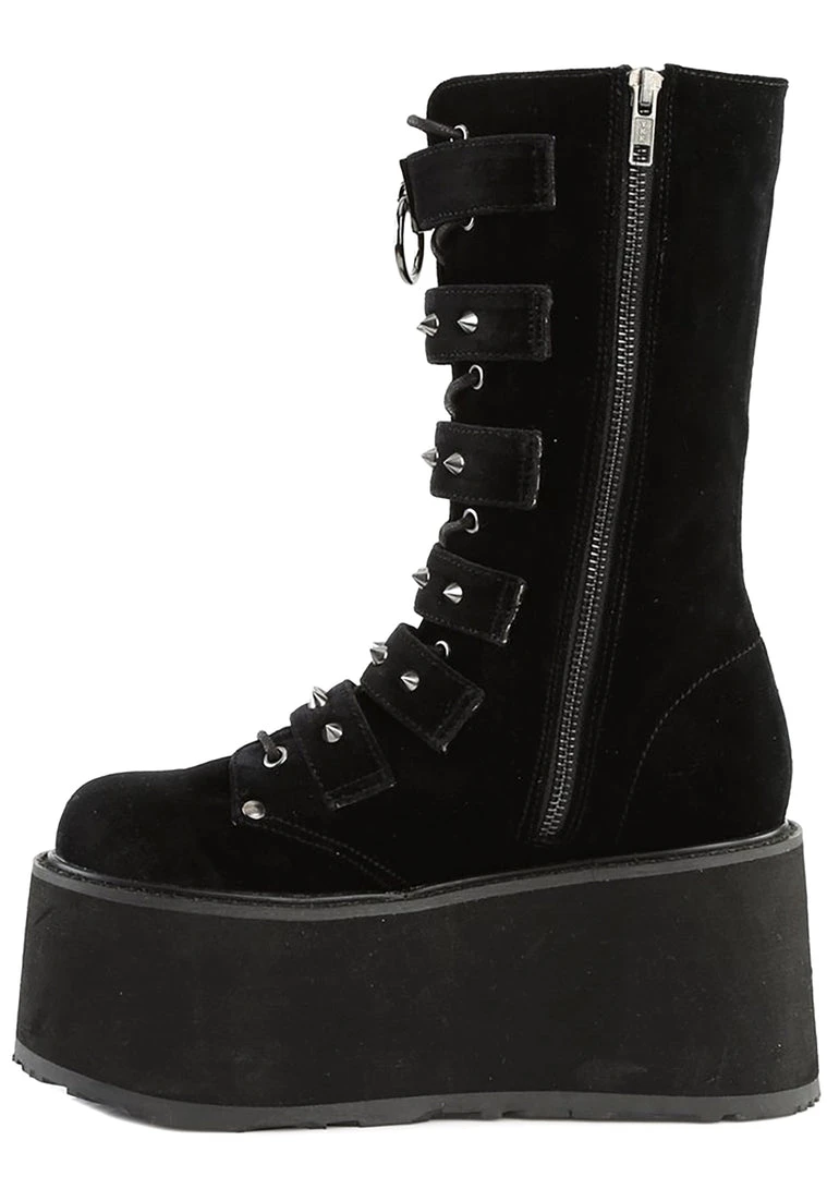 Demonia Death Wish Platform Boots