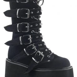 Demonia Death Wish Platform Boots