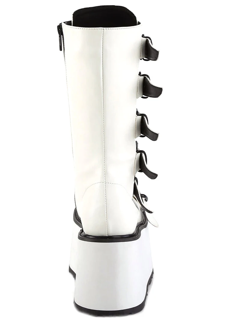 Demonia Mad World Sudden Death Platform Boots