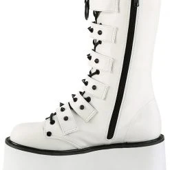 Demonia Mad World Sudden Death Platform Boots