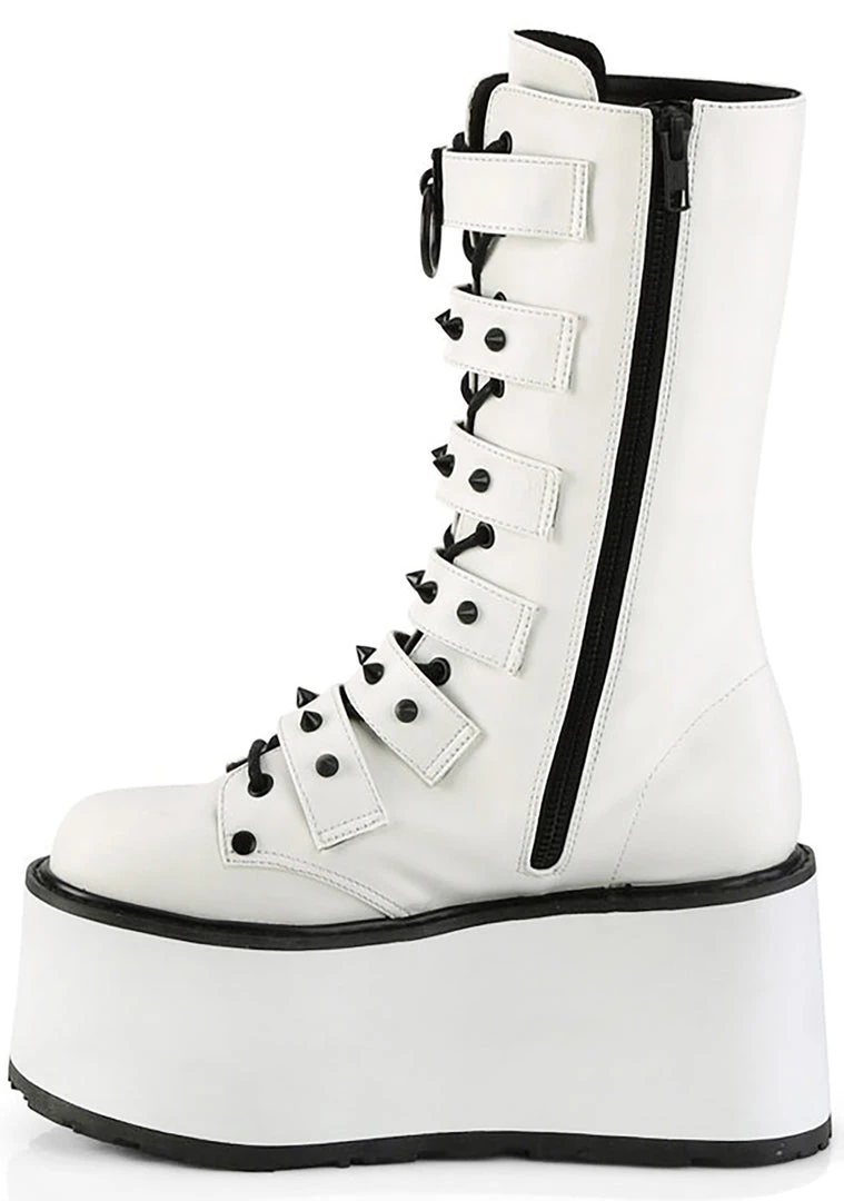 Demonia Mad World Sudden Death Platform Boots